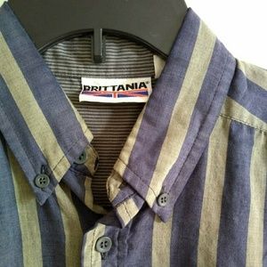 Brittania striped shirt